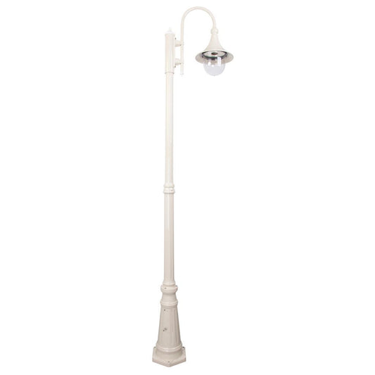 GT-660 Monaco Single Head Tall Post - Powder Coated Finish / E27 - Beige