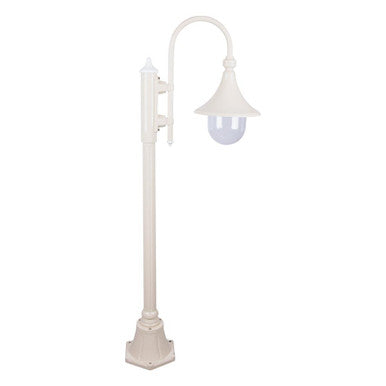 GT-656 Monaco Single Head Short Post - Powder Coated Finish / E27 - Beige