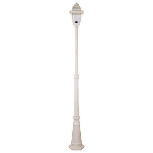 GT-278 Avignon Single Head Tall Post Light - Powder Coated Finish / B22 - Beige