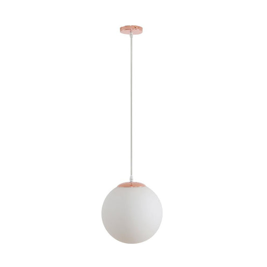 BUBBLE-250 OPAL BALL 1XE27 PENDANT - Rose Gold