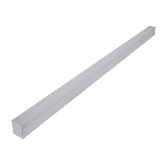 BLOC-42 1m Profile  c/w Square Diffuser - White