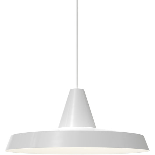 Anniversary White Pendant side view