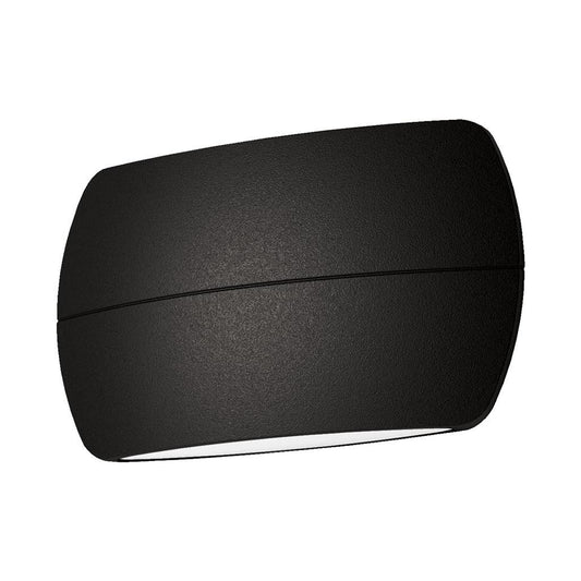 BELL-13 240V 13W Two Way LED Wall Light 5000K - Textured Black