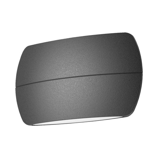 BELL-8 240V 8W Two Way LED Wall Light 5000K - Dark Grey