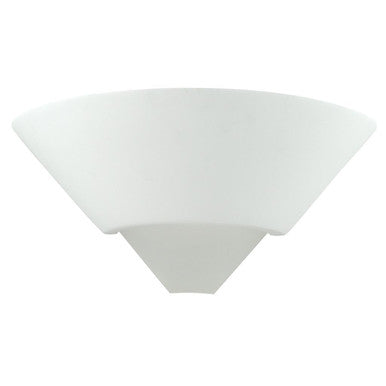 BF-7908 Ceramic Frosted Glass Wall Light - Raw / E27