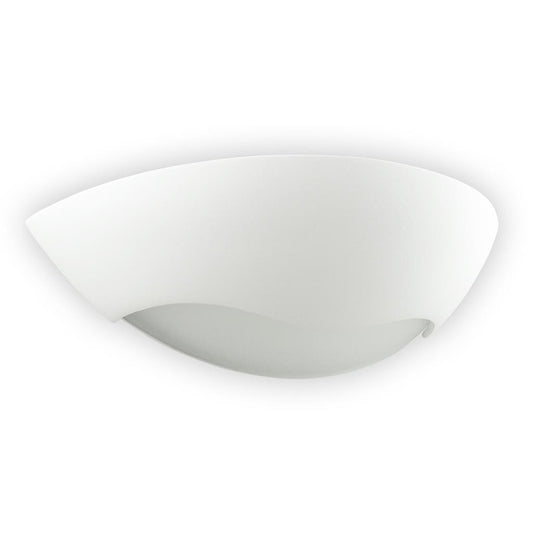 BF-8258 Ceramic Frosted Glass Wall Light - Raw / E27