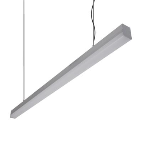 BLOC-42 Linear Pendant IP20 240V 1.2m 4000K - Aluminium