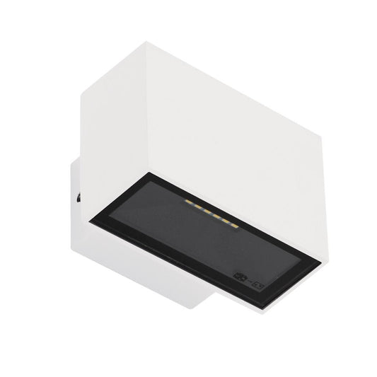 BLOCK-6 240V 6W Two Way LED Wall Light 5000K - White