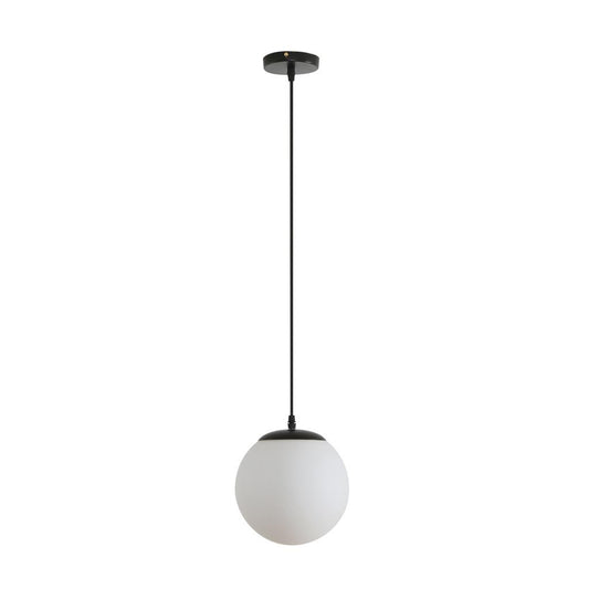 BUBBLE-200 OPAL BALL 1XE27 PENDANT - Black