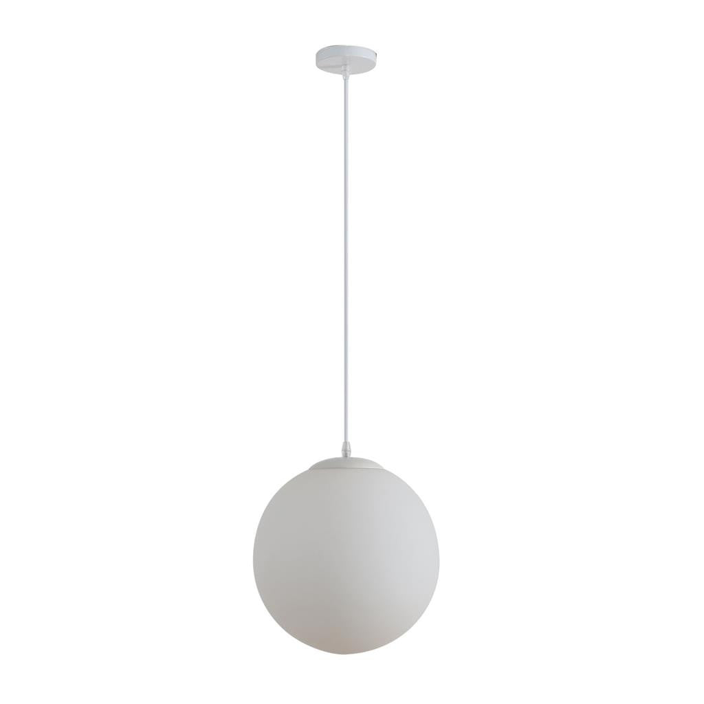 BUBBLE-300 OPAL BALL 1XE27 PENDANT - White