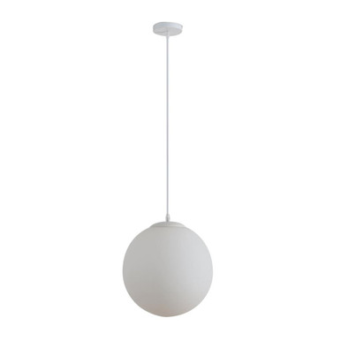 BUBBLE-300 OPAL BALL 1XE27 PENDANT - White
