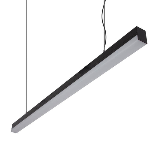 BLOC-42 Linear Pendant IP20 240V 1.2m 4000K - Black