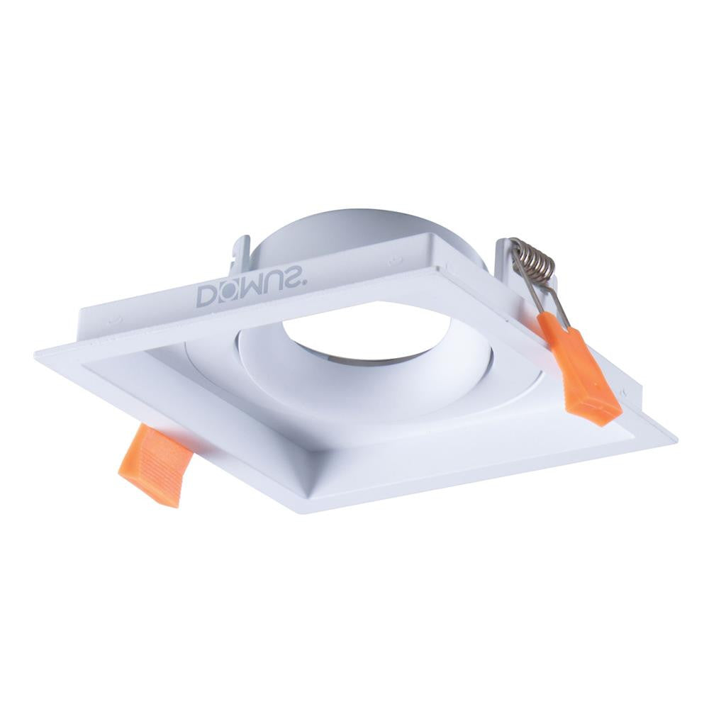 Cell Frame S1 1-Light Slotter to suit Cell Downlight Module Series - Black