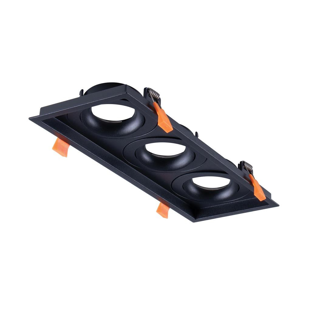 Cell Frame S3 Light Slotter to suit Cell Downlight Module Series - Black