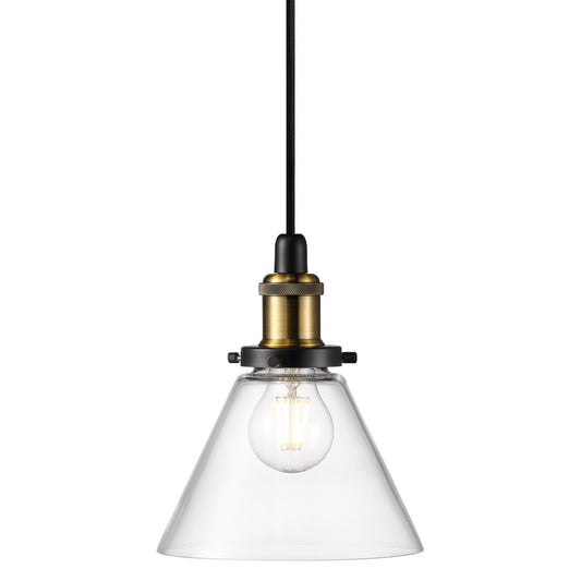 Disa clear pendant.