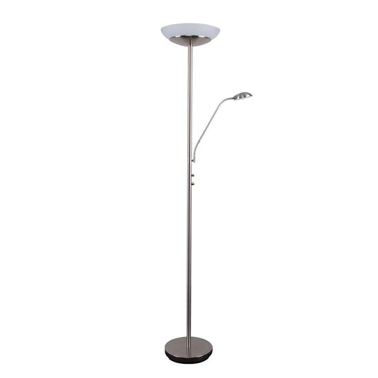 EDEN-FL M&C FLOOR LAMP DIM 240V - Satin Chrome