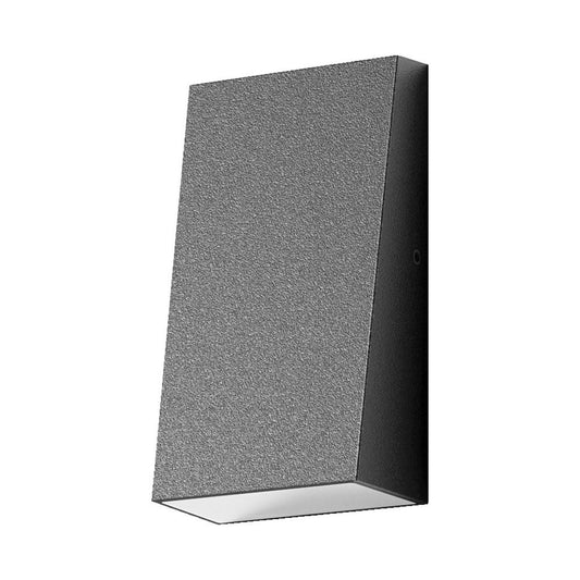 EDGE 4W LED Wall Light IP65 240V 3000K - Dark Grey