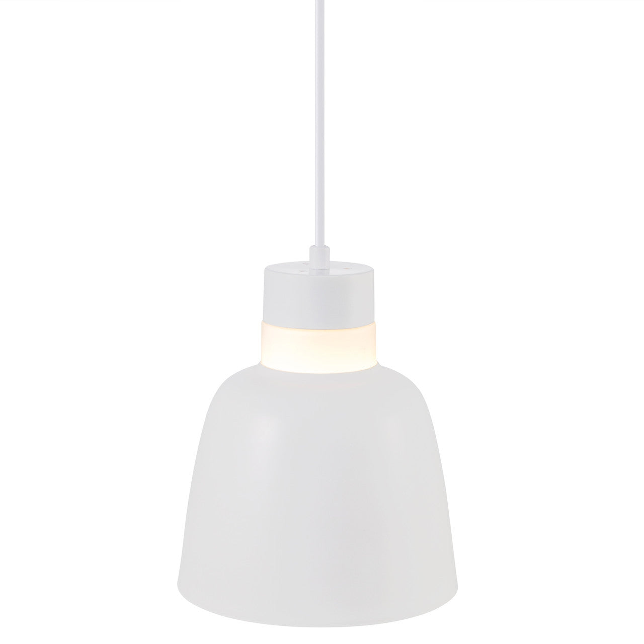 Emma 18 white pendant.