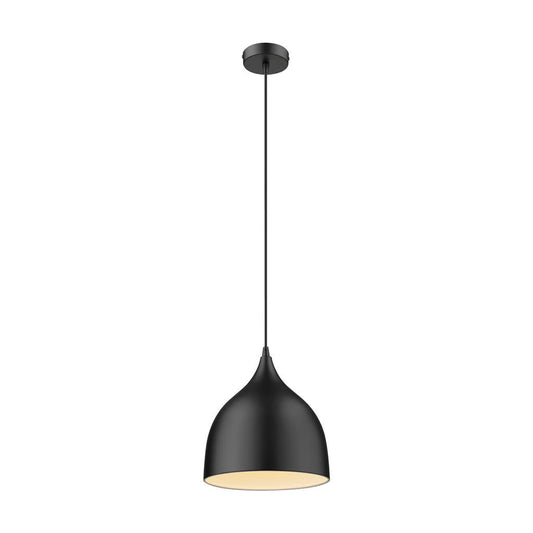 JADE 220MM SHADE 1XE27 PENDANT - Black