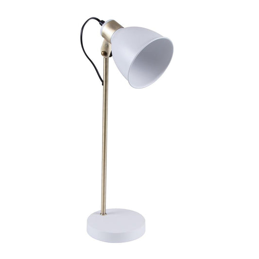 LEAH-DL DESK LAMP 1XE27 240V - White