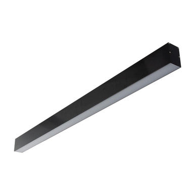 MAX-50 Surface Mounted Profile 17.3W 1M C/W  Opal 3000K - Black