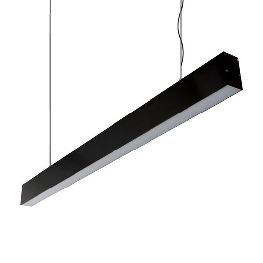 MAX-50 Two Way Pendant Profile 34.6W 1M C/W Opal 3000K - Black