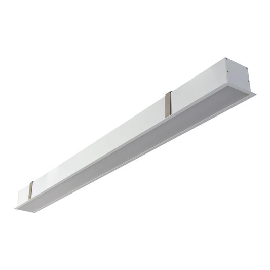 MAX-75MM Recessed Profile 17.3W 1M C/W Opal 3000K - White