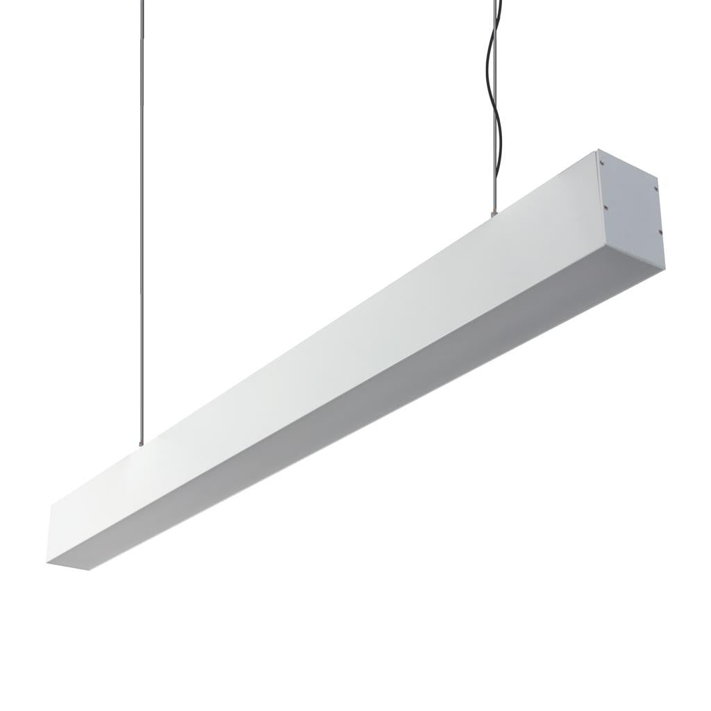 MAX-75 Two Way Pendant 34.7W 1M C/W Opal 3000K - White