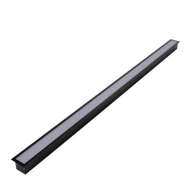 OMEGA-35-REC Recessed LED Aluminium Profile Aluminium - Black