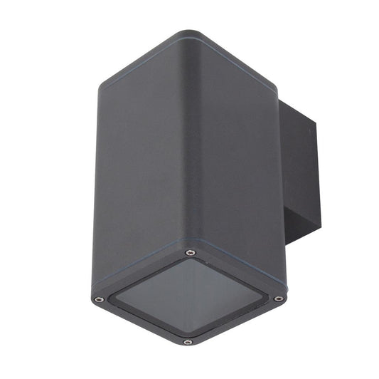 PIPER-1 WALL SQUARE IP65 E27 PAR30 NO LAMP - Dark Grey