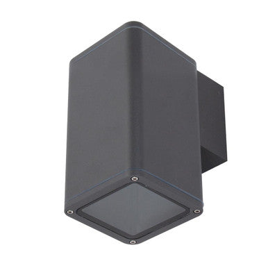 PIPER-1 WALL SQUARE IP65 E27 PAR30 NO LAMP - Dark Grey