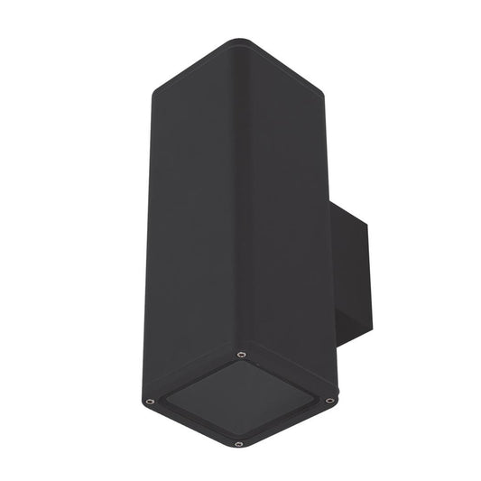 PIPER-2 WALL SQUARE IP65 E27 PAR30 NO LAMP - Black