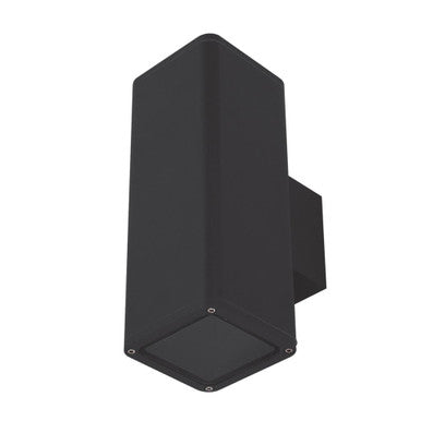 PIPER-2 WALL SQUARE IP65 E27 PAR30 3000K - Black