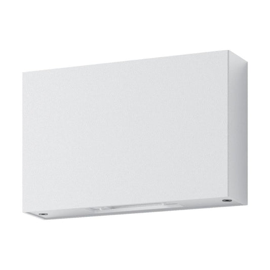 SIERRA SQUARE Square Two Way Wall Light 12W 240V IP65 3000K - White