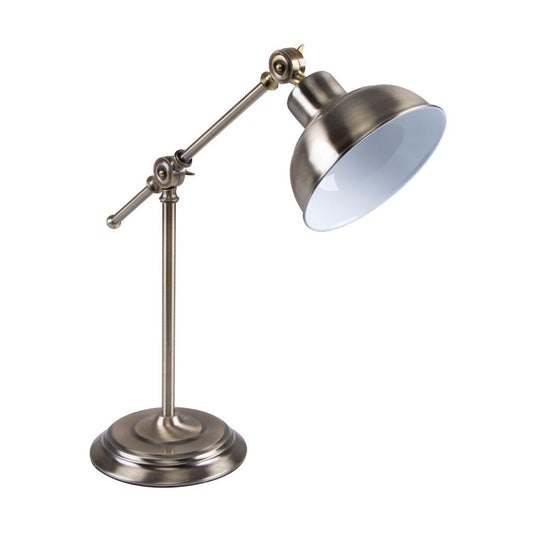 TINLEY-DL DESK LAMP 1 XE27 240V - Antique Brass
