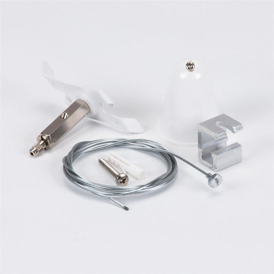 TRAK- 3-SUS 3 Circuit 1.5M Suspension Kit - White
