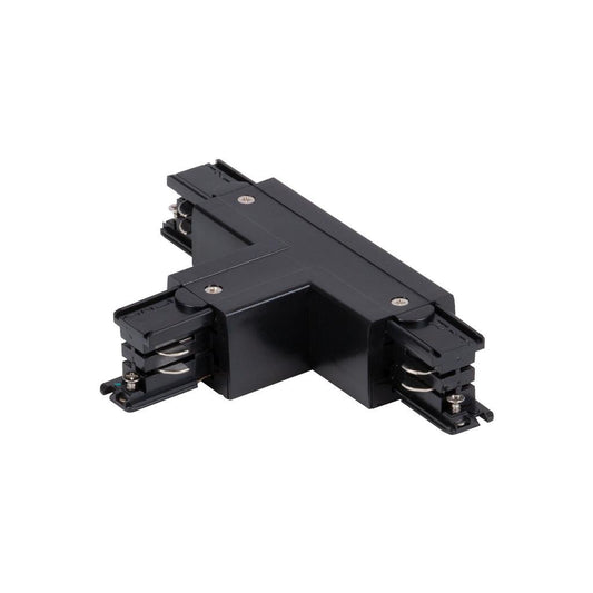 TRACK- 3-TRLJ 3 Circuit 240V T Shape Right Live Joiner - Black