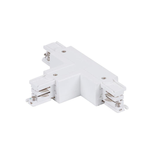 TRACK- 3-TRLJ 3 Circuit 240V T Shape Right Live Joiner - White
