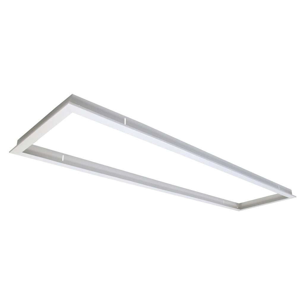 TRIM-312 Rectangular Recessed Panel Trim - Satin White Trim