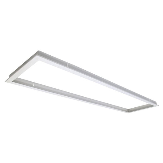 TRIM-312 Rectangular Recessed Panel Trim - Satin White Trim