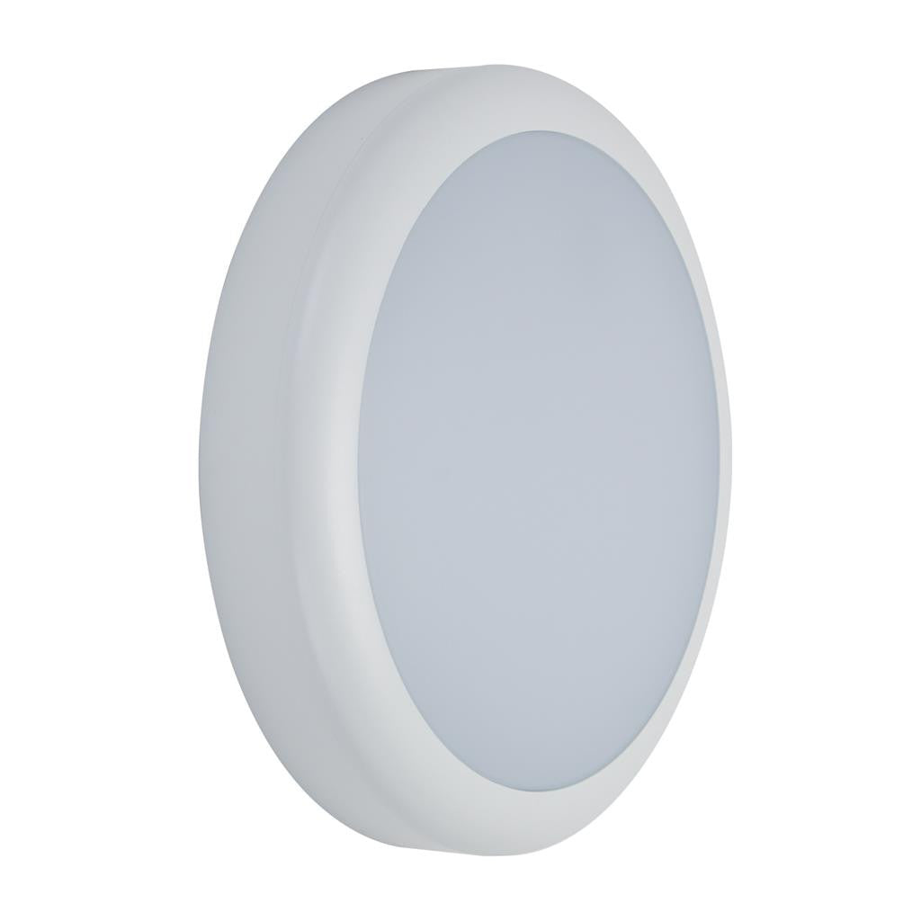 VERSA-300 Round Plain Bunker IP65 240v - White