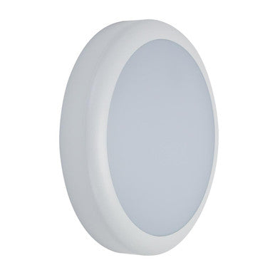 VERSA-300 Round Plain Bunker IP65 240v - White