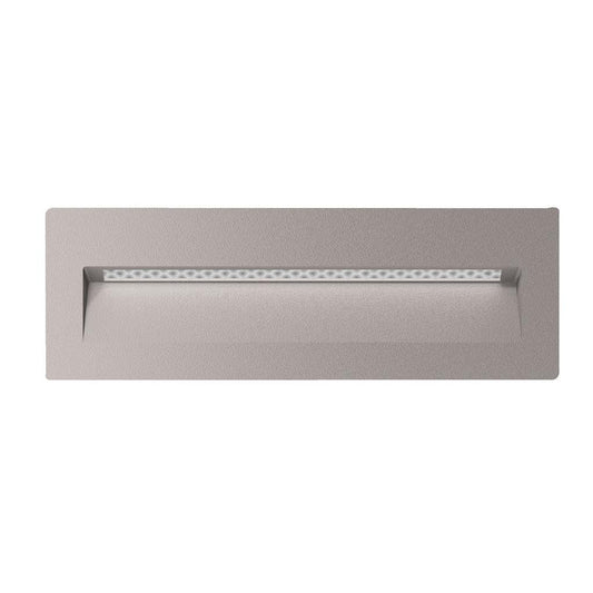 ZAC-8 8W Recessed Led Wall Light IP65 240v 5000K - Silver