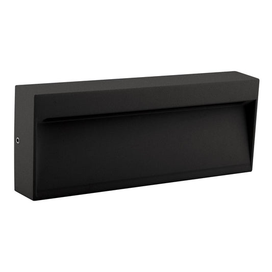 ZEKE-8-8W Rectangular Surface Mounted LED Steplight 5000K - Black