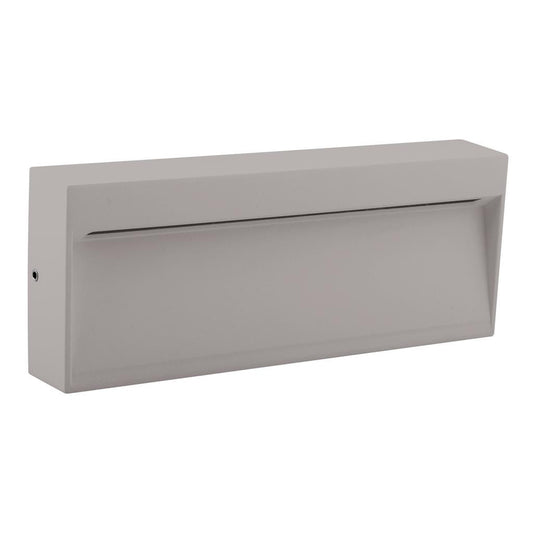 ZEKE-8-8W Rectangular Surface Mounted LED Steplight 5000K - Silver