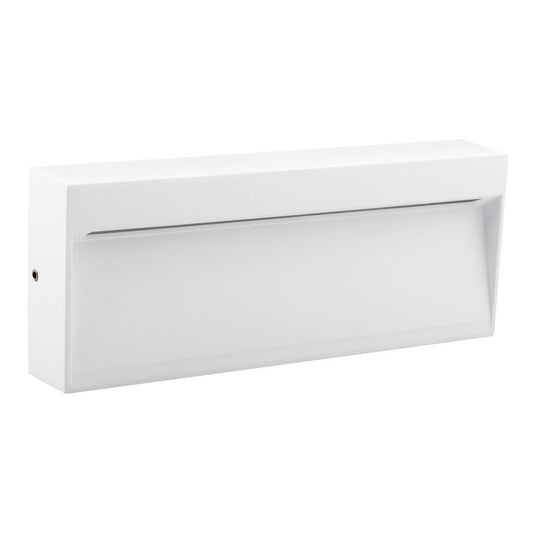 ZEKE-8-8W Rectangular Surface Mounted LED Steplight 5000K - White