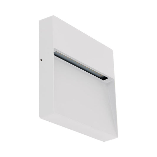 ZEKE-9- 9W Square Led Wall Light 240v 3000K - White