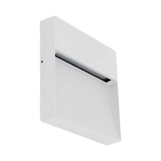 ZEKE-9- 9W Square Led Wall Light 240v 5000K - White