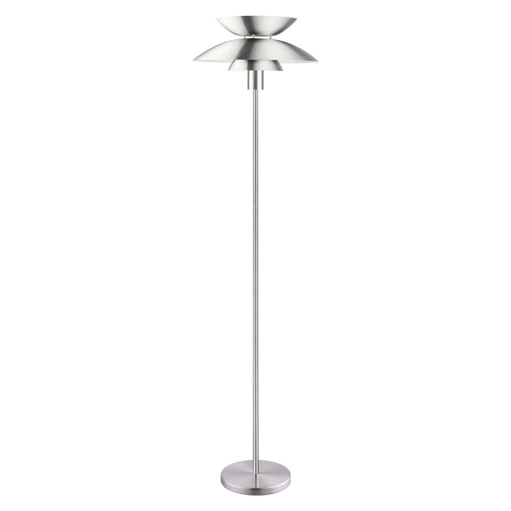 ALLEGRA-FL Floor Lamp 1xE27 240v - Satin Chrome