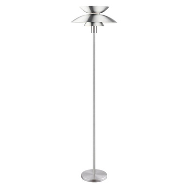 ALLEGRA-FL Floor Lamp 1xE27 240v - Satin Chrome